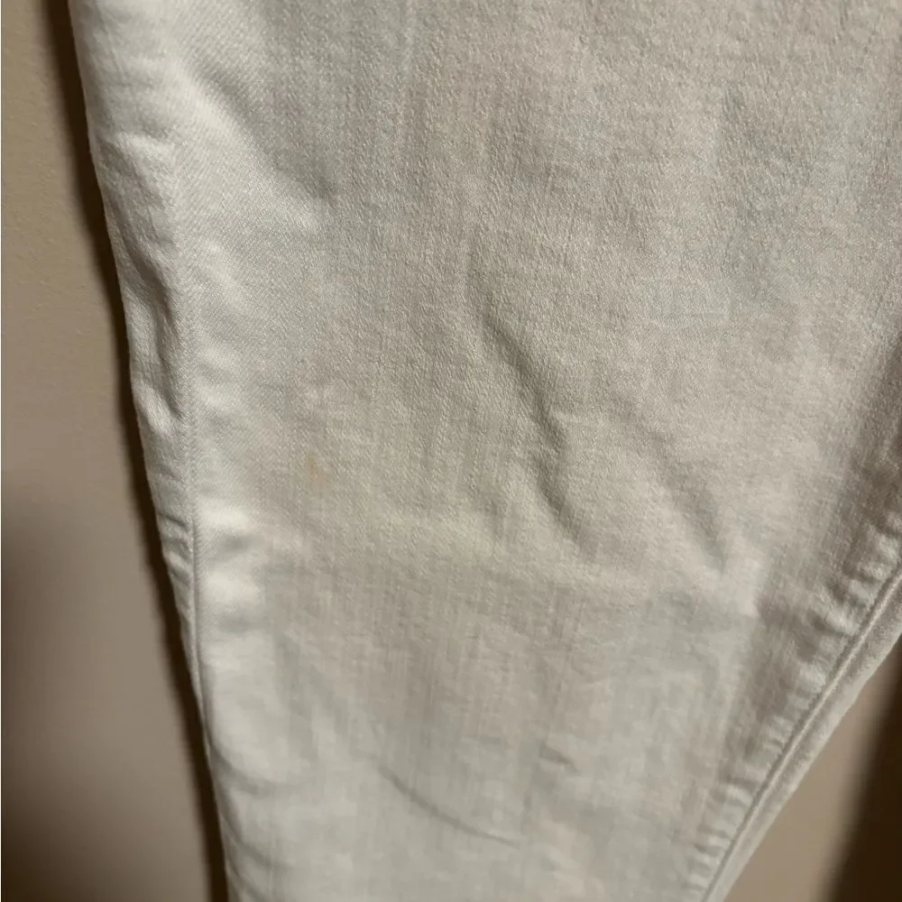 Veronica Beard Carly Kick-Flare High Rise Jeans White- Size 31 (12) - Picture 6 of 12